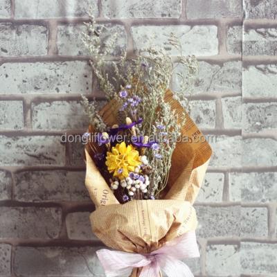 China Dried bouquet by craft flower and grass fruit plant project for sale