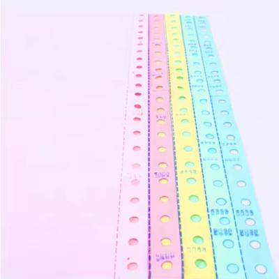 China White Carbonless Computer Form Paper with Perforation for Dot Matrix Printers for sale