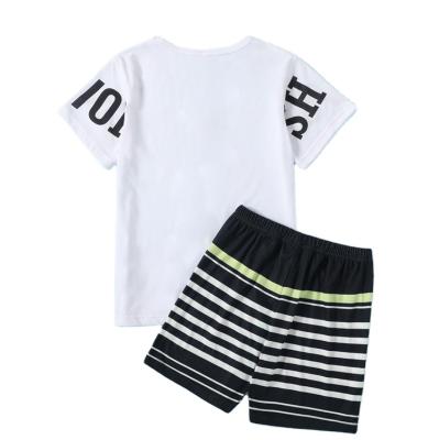 China New Formal Children's Summer Short Sleeve Children's T-shirt Short Sleeve Suit for sale