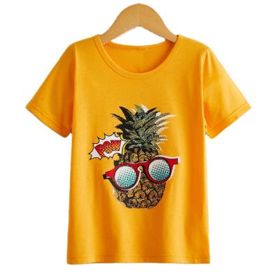 China High Quality Custom Made Logo Manufacturer Boys T-shirts Drop Shoulder Short Sleeves Summer Anti-Shrink for sale