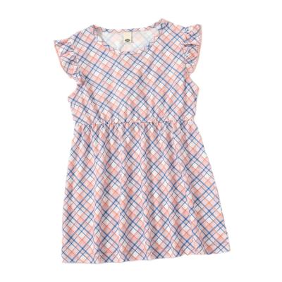 China New Design High Quality Summer Ready Made Slim Children's Dress Kids Girl Dress for sale