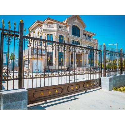 China Easily Assembled Home Antique And Cheap Decorative Fence Panels , Luxury Stylish Iron Fence for sale