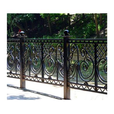 China Easily Assembled China Manufacture Decorative Fence Panels , Iron Grill Wrought Iron Fence Design for sale