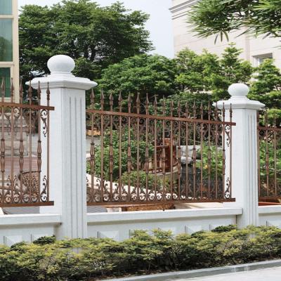 China Easily Assembled Antique Arts And Fence Design , Stainless Steel Crafts Iron Fence Panels for sale