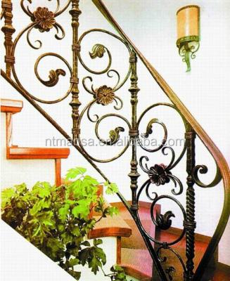 China Wrought iron staircase interior design for sale