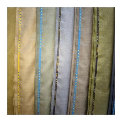 China Anti-Static hot selling tr suiting fabric italian suit english selvage twill fabric for pants for sale