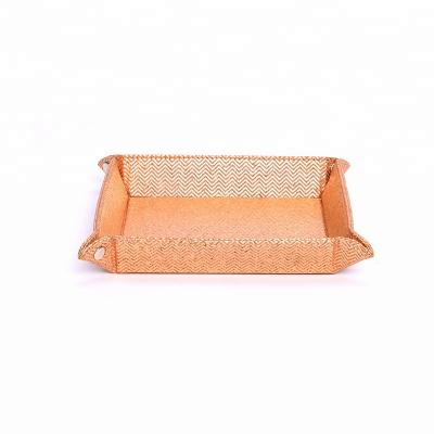 China Dongguan Viable Factory Custom Eco-friendly Cork Box/Lightweight Waterproof Cork Storage Box/Reusable Cork Coin Tray for sale