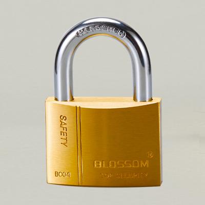 China Application BC04 30MM Wide Flower Customized Security Wholesale Padlock Family Warehouse High Quality Brass Padlock for sale