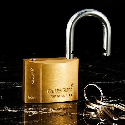 China Bulk Application 30mm Custom Lock Cadeado Lock Safe Padlocks Wide And Keys Solid Brass Padlock Pin Pin Mechanical Lock for sale