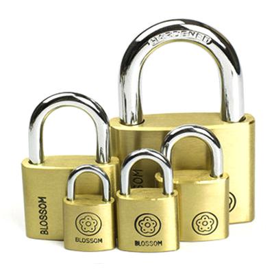 China Available Application BC90 60MM Flower Lock Cadados Padlock High Quality Wide Security Sample Lock Padlocks Keyed Solid Brass Shackle Padlock for sale