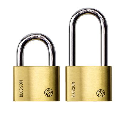 China Big Candado Security Padlock Padlock Heavy Duty Brass Padlock Round Top Thick Chinese Copper Wide Candados Big Padlocks 70mm for sale