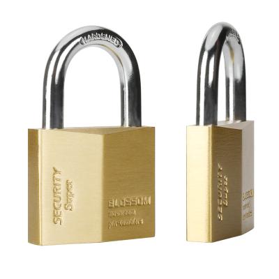 China LX01 Brass 40mm Customized Chinese Diamond Lock Copper Pad Lock Euro Market Padlocks Keyed Same Diamond Type Brass Padlock for sale