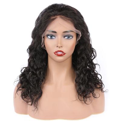 China 100% Transparent Hd Lace Hair Wigs Water Wave 13*4 Water Wave Full Lace Wig Hair Good Quality Raw Seller for sale