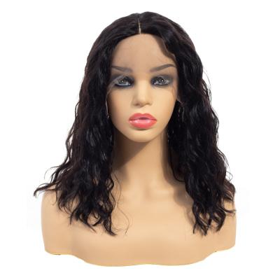 China Natural Black Water Wave Water Wave Wig With 13x4 Transparent Lace Front Wig Peruvian Hair Full Lace Closure Human Hair Wig HD for sale