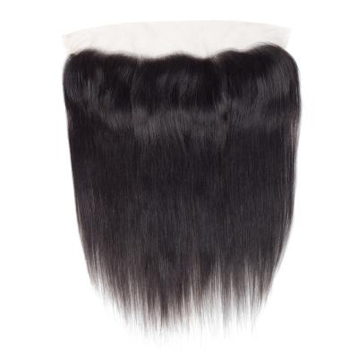 China Free Sample Straight Virgin Human Hair 13*4 Straight Frontal Extensions STRAIGHT Double Drawn Italian Hair Weave for sale