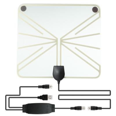 China Digital antenna for local channels antenna amplified UHF VHF magnavox indoor digital hdtv antennas 250*223*0.6 for sale