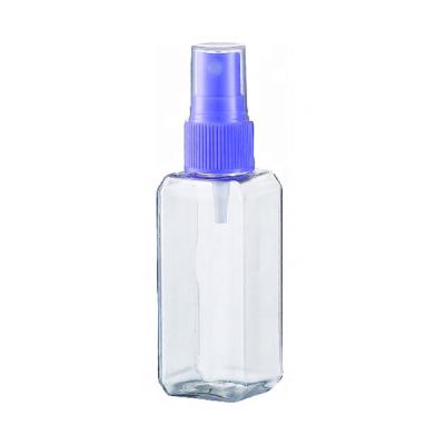 China Non Spill Empty Hand Sanitizer Bottle Mist Sprayer Bottle Clear Plastic Bottle For Hair Oil Perfume for sale