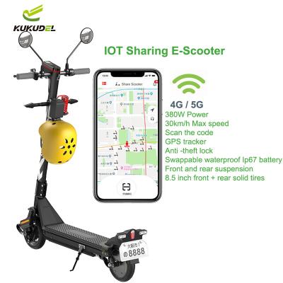 China Unisex Strong And Durable Switchable Sharing Scooter Battery e Scooter Sharing System for sale