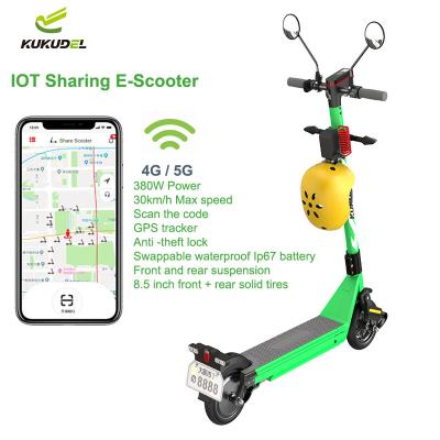 China Private label unisex japanese custom made electric scooter adult iot sharing with license plate for sale