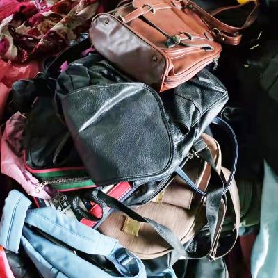 China High Quallity Original And Clean Used Lady Handbags Designer Famous Brands Colorful Used Clothing And Bags Bales for sale