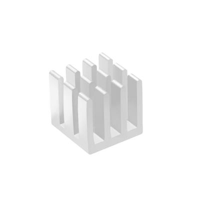 China Heat Sink White small Anodized China suppliers aluminum heat sink price for sale