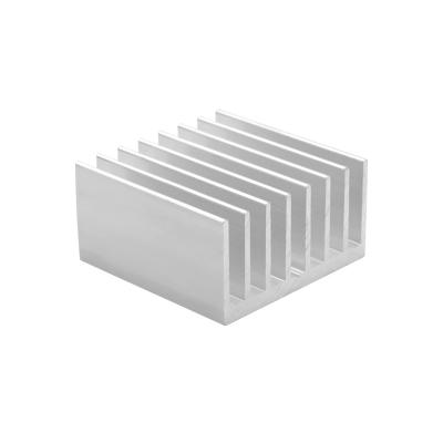 China Heat Sink Cheap extruded Rectangular Cooling aluminium die casting CNC led heat sink With Low Price for sale