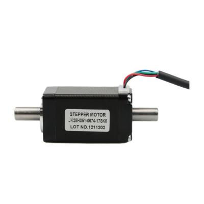 China Jkongmotor Nema11 51mm Cavity Shaft Stepper Motor For Transfer Machine JK28HS51-0671-17SK5 JK28HS51-0671-17SK5 for sale