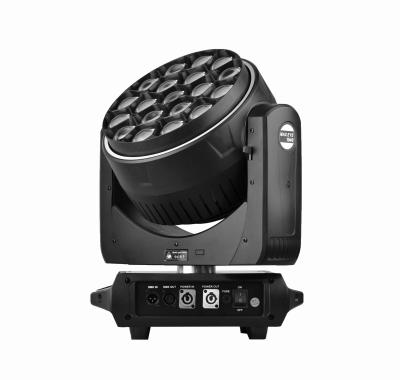 Китай Светодиодный движущийся головной умывальник Zoom Rotation 19pcs 40W 4 В 1 Сцена Светодиод для свадебного мероприятия продается