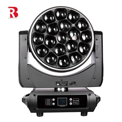 Китай DMX512 IP65 Профессиональные передвижные фары водонепроницаемые 19*40W продается