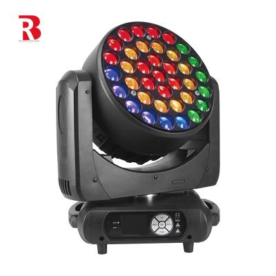 Chine 600W DMX512 RGBW 4in1 étape LED Zoom de lavage en mouvement lumière de tête pour le mariage de spectacle à vendre