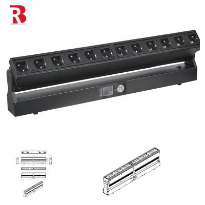 China Lâmpada de lavagem de pontos de feixe 12x40W RGBW 4in1 LED Luz de palco de feixe para festivais de música à venda