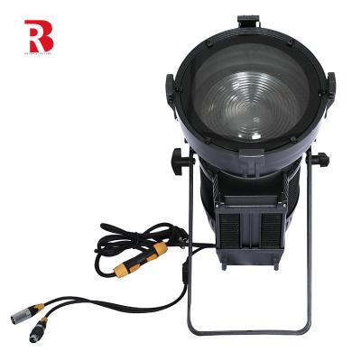 China 3000K-6000K RDM / DMX RGBAL LED Fresnel Light Com Luz de Estúdio de Zoom Automático à venda