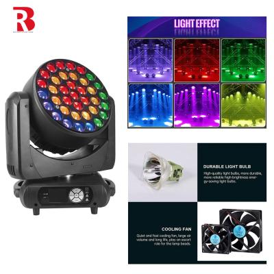 China Nieuwe 4in1 600W DMX512 RGBW LED Stage Wash Moving Head Light Te koop