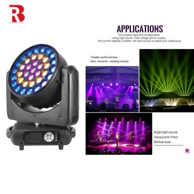 China 4in1 600W DMX512 RGBW  LED Stage Wash Moving Head Light Manufature Te koop