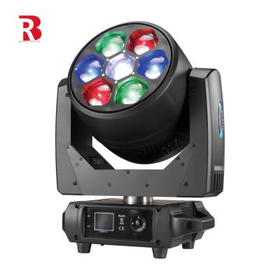 Китай DMX LED Движущаяся Сцена Голова Beeye ZOOM вращающийся луч 7pcs 40W 4in1 Внутренний свет продается