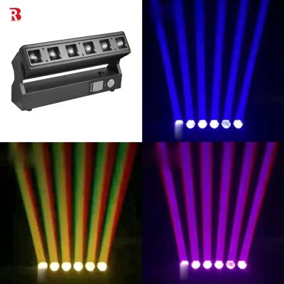 China DMX512 Indoor LED Pixel Zoom Wash Bar 6pcs 40W RGBW 4In1 Podiumlicht voor show Te koop