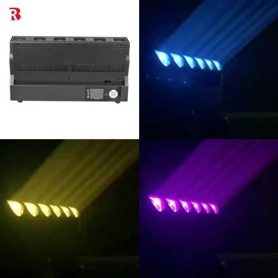 China DMX Professional LED Pixel Zoom Bar 6pcs 40W RGBW 4-In-1 Concert Stage Lighting for sale