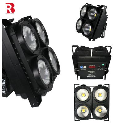 China Led Blinder Light 4 Eye Audience Light 4in1 Led Par 4*100W Stage Strobe Light for sale