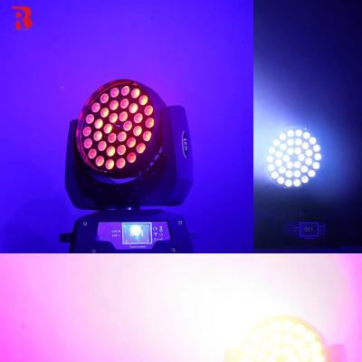 Chine Créez des atmosphères spectaculaires avec 36pcs X 10W RGBW 4 en 1 Zoom LED mouvant la lumière de lavage de tête à vendre