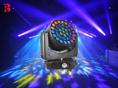 China 240V 37*15W DMX512 Esclavo Auto Beeye LED Moving Head Light para el entretenimiento en venta