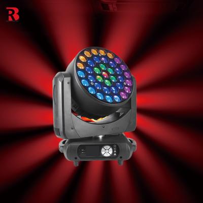 Chine Système de refroidissement avancé 37pcs 15w LED tête mobile lumière pour l'éclairage de scène à vendre