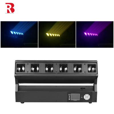 China DJ Disco LED Stage Light 6x40W RGBW 4in1 Zoom Wash Moving Pixel Beam LED Light Bars for sale