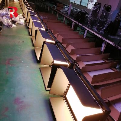 China DMX512 3CH Bi-color 100V 240V Stage Light Cool White  Led Video Soft Light Led Bar Led Spot for sale