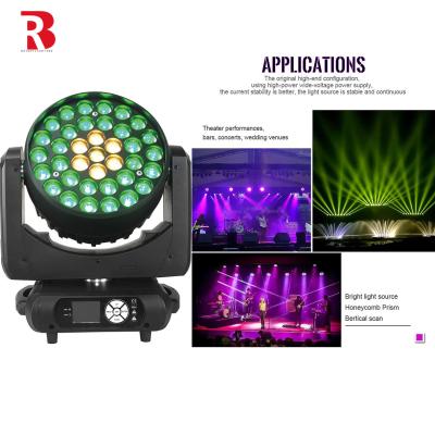 Cina Zoom Beam LED Moving Head Lights Illuminazione da palco per discoteca e lavaggio DMX in vendita