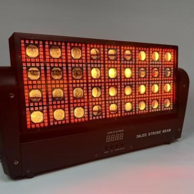 China RGB 36PCS Moving Head Storm Strobe Beam Moving Head Light Factory for sale