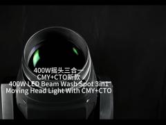 400W LED Beam 8 Colors+open CMY Infinite Color Mixture LED Moving Head Light