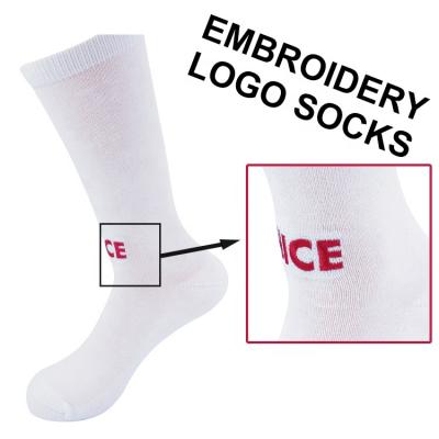 China High Quality QUICK DRY Fashion Woolen Socks Customize Color Design Knocks Embroidery Custom With Logo for sale