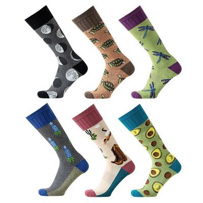 China Customized High Quality QUICK DRY OEM ODM Women's Cotton Fashion Multi Color Logo Women's Socks Customized Happy Socks for sale