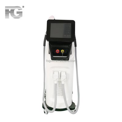 China Skin tightening ND yag tattoo removal diode laser equipment beauty salon diode laser hair removal prices products for sale