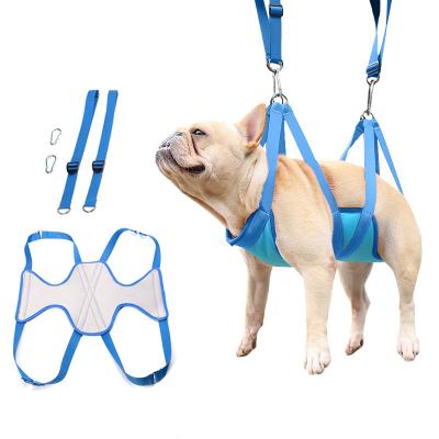 China Durable Pet Dog Harness Grooming Hammock Nail Adjustable Hammock Durable Pet Dog Stand Grooming Tools Pet Grooming Hammock Sling Harness for sale